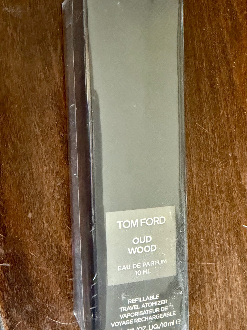 Tom Ford Oud Wood Eau de Parfum 10 ML 0.34 oz travel refillable SEALED NIB